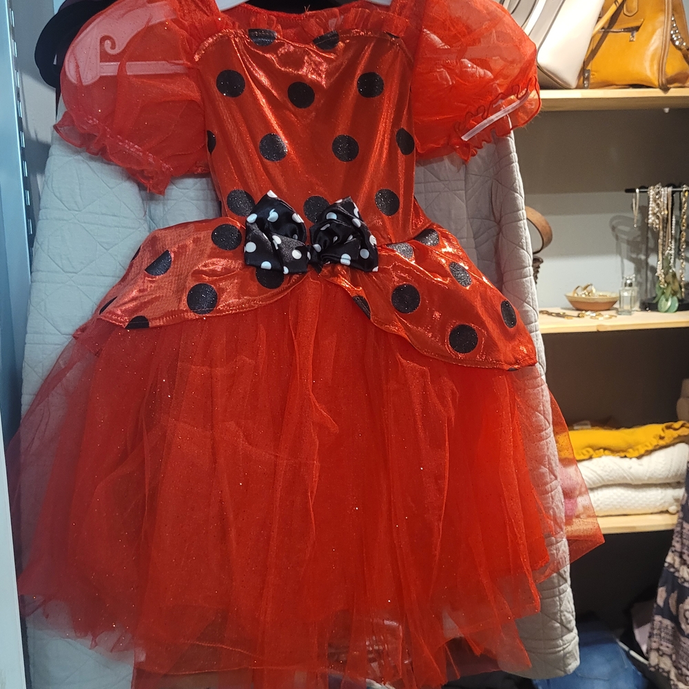 Red Polka Dot Kids Costume
